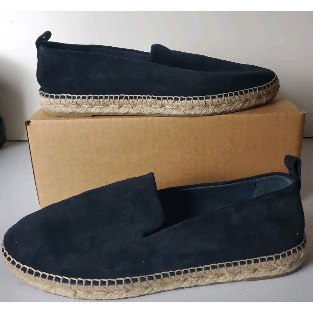Fred Martin slippers Mens 8.5 Black Soft Suede Comfort Handmade 42 EUR